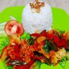 Cumi Crispy Saos Padang
